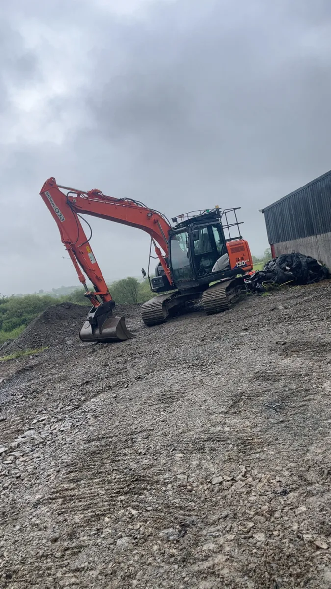 13 ton diggers for hire