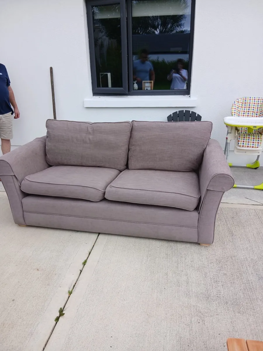 Feather filled cushion couch - Image 2