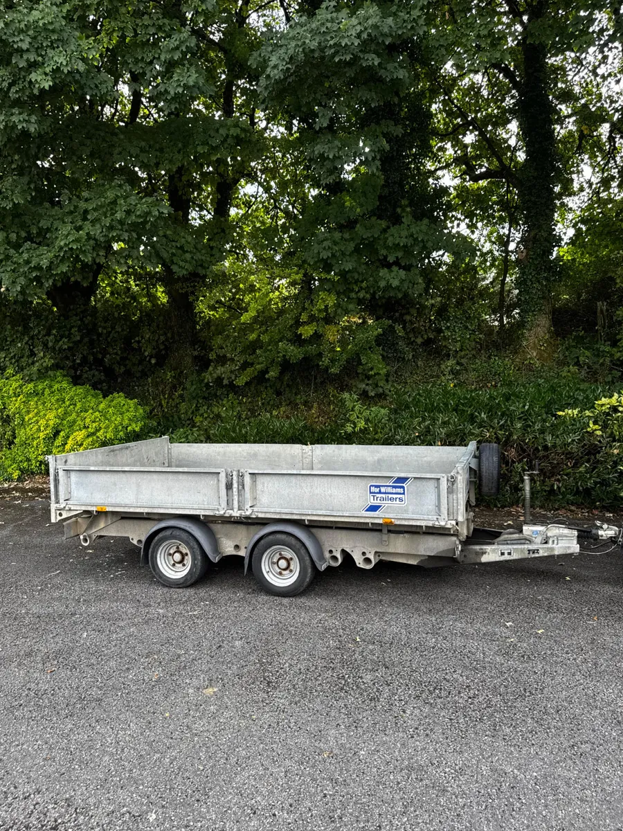 2023 ifor Williams 12ft tipping trailer - Image 2