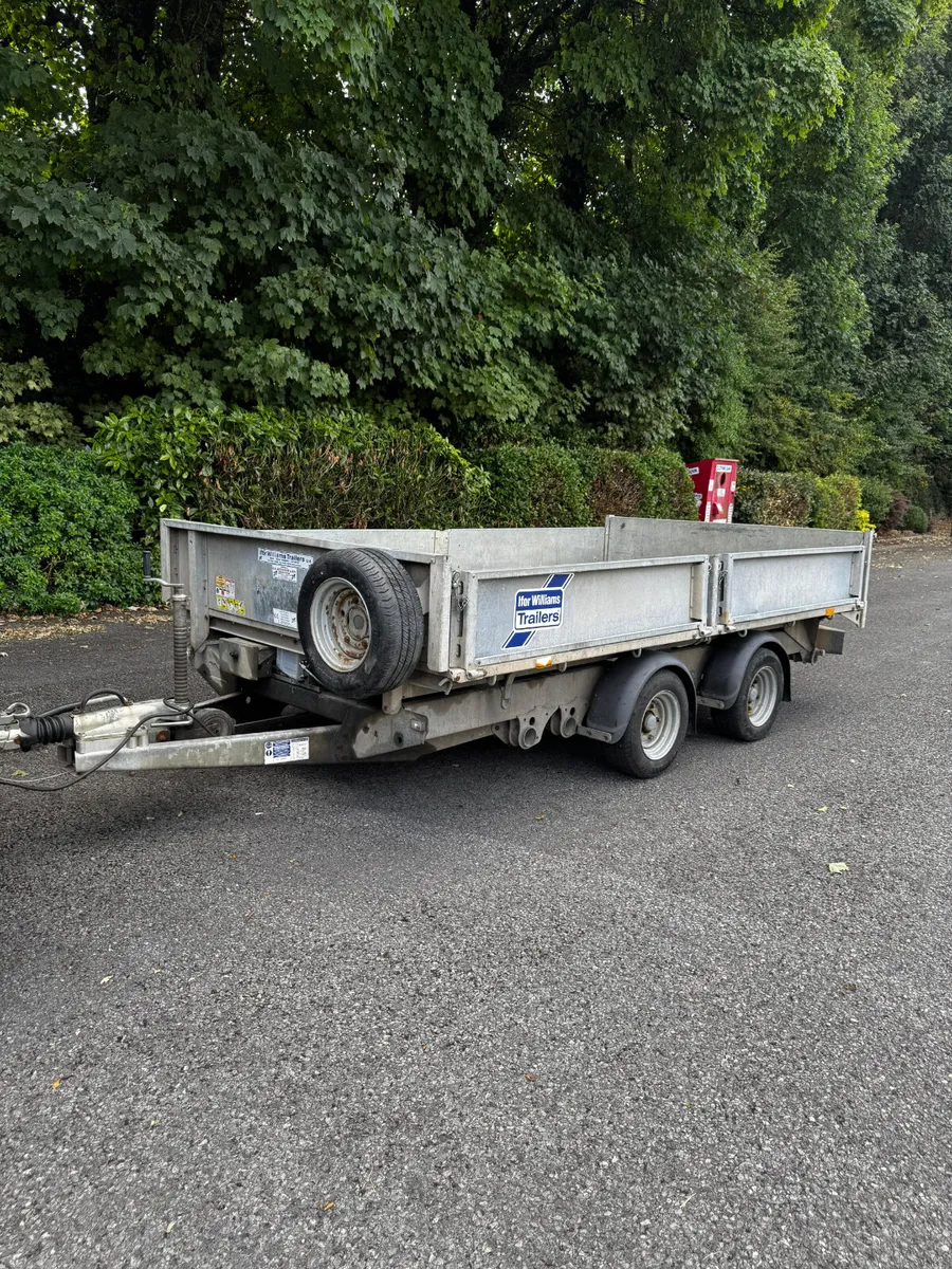 2023 ifor Williams 12ft tipping trailer - Image 3