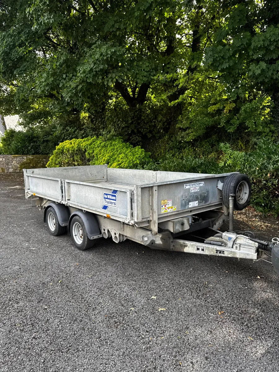 2023 ifor Williams 12ft tipping trailer - Image 4