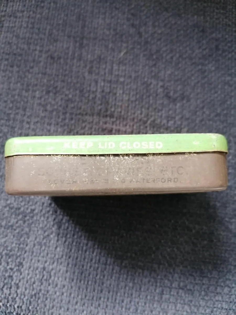 Vintage Irish ERINOX Cubes Storage Tin - Image 3