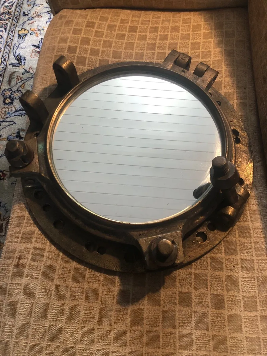 Antique Brass Porthole - Image 1