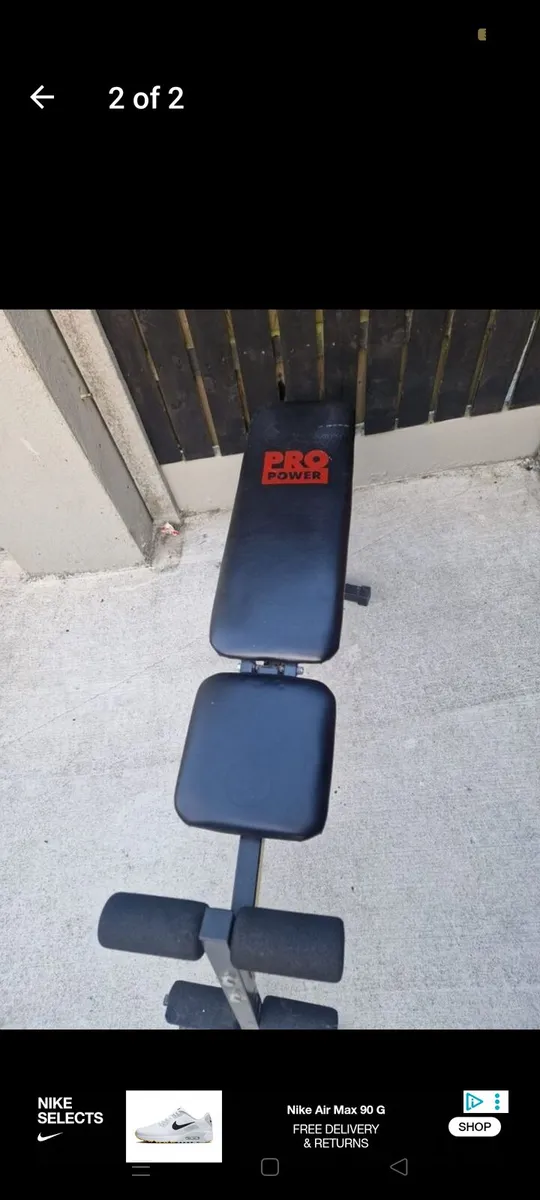 Pro power adjustable bench - Image 1