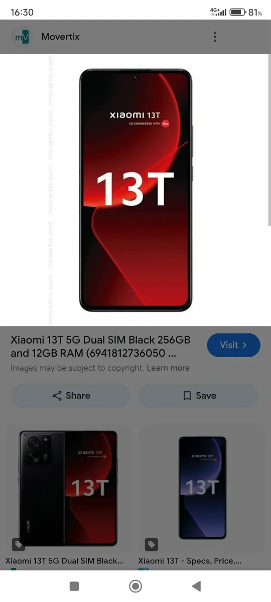 Xiaomi 13t black 12gb 256gb - Image 3