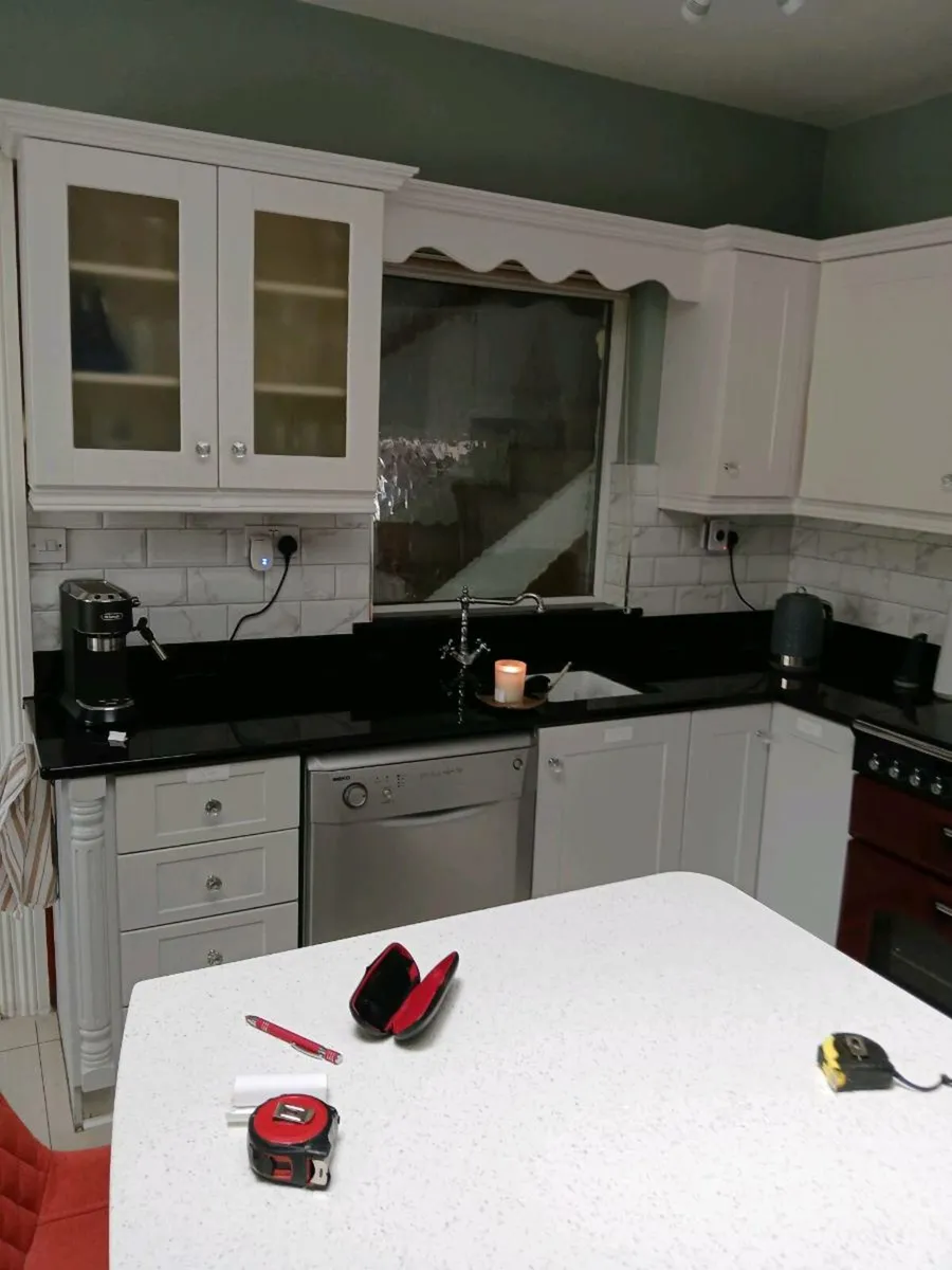 PVC kitchen with granite worktop - Image 4