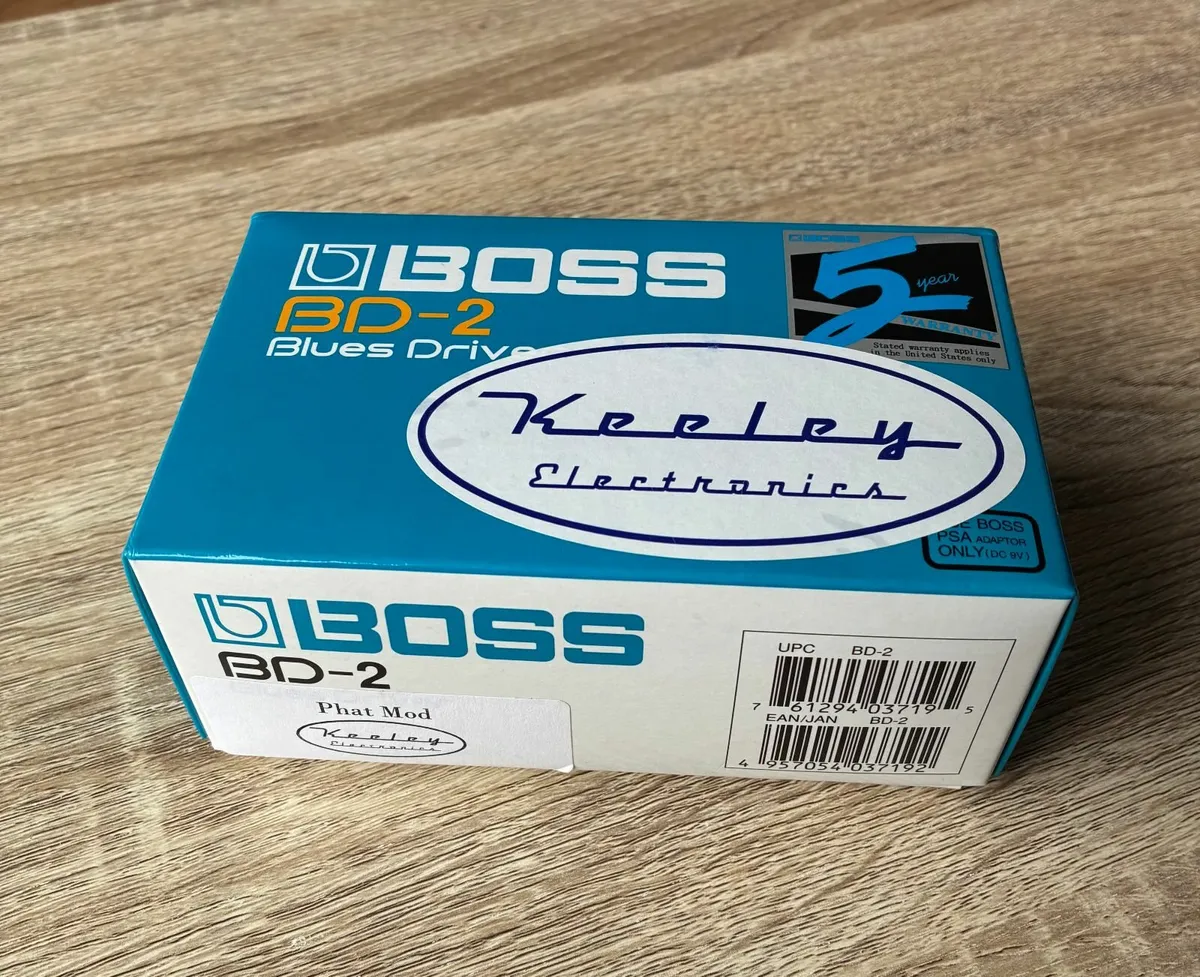 Boss Blues Driver Pedal with Phat Mod - Image 4