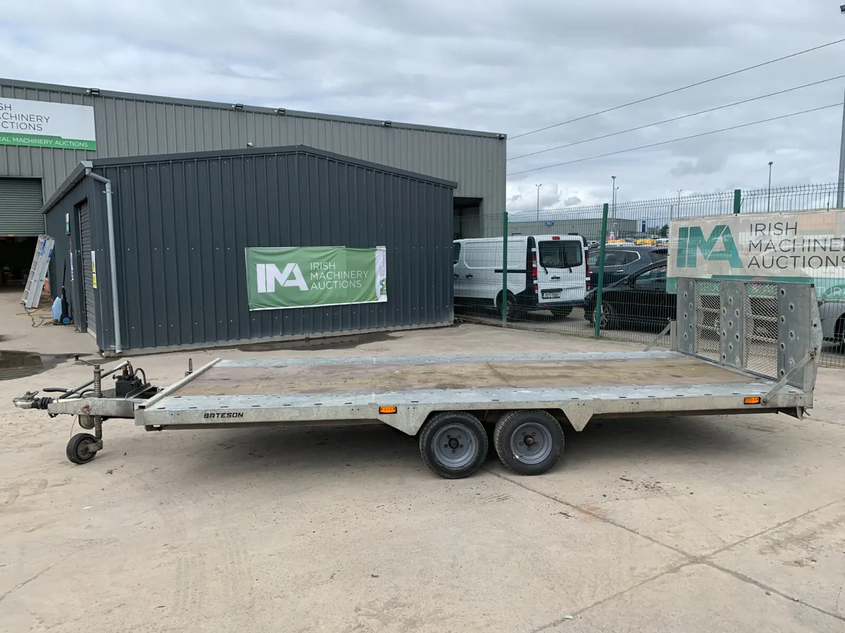 2017 BATESON TWIN AXLE TILT BED TRAILER FOR AUCTIO - Image 2