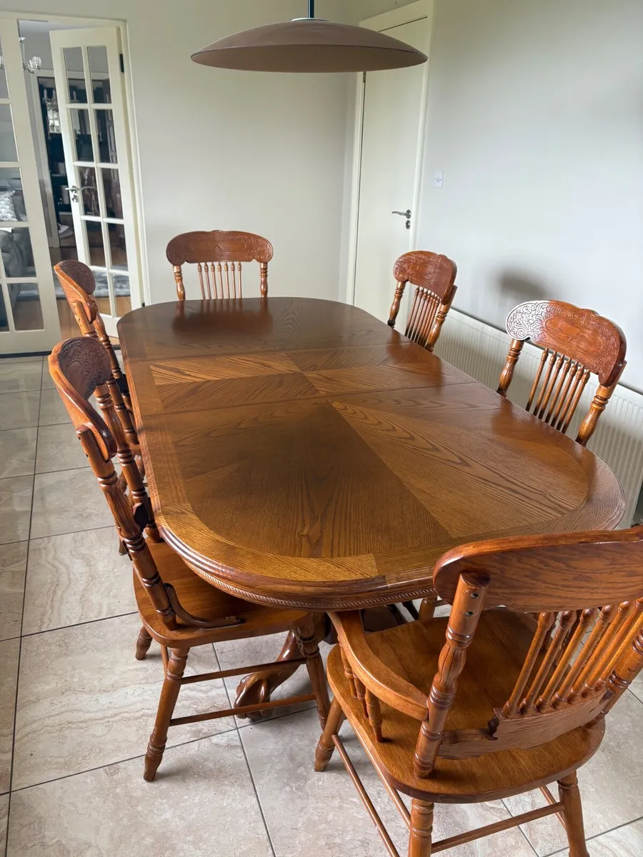 Dining table and chairs - Image 3