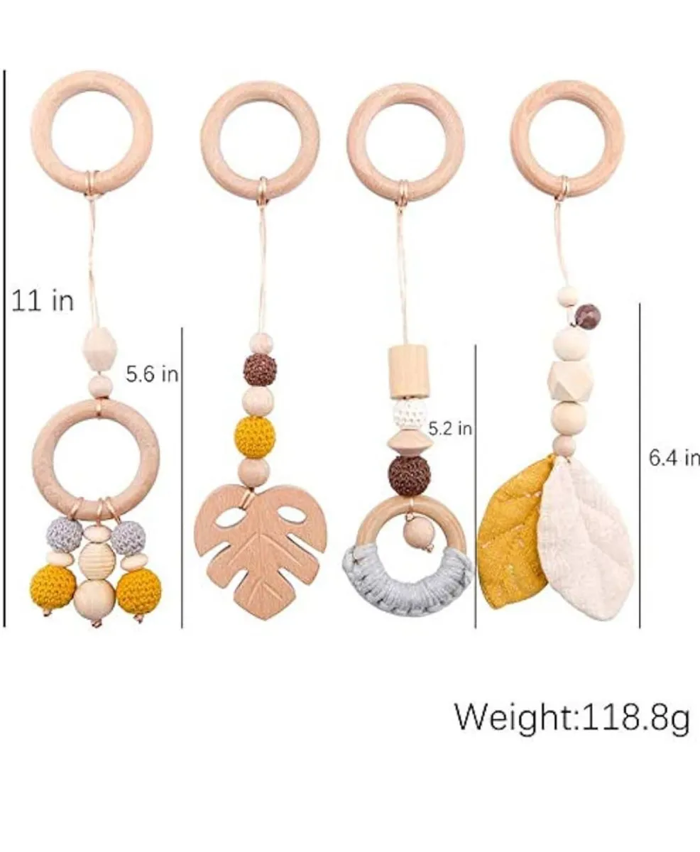 4 handing rattles - Image 3