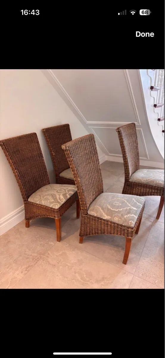 Dining chairs x6 - Image 2