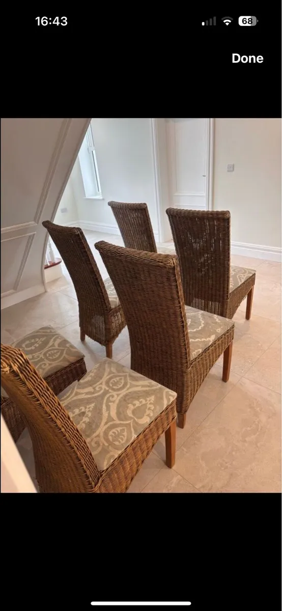 Dining chairs x6 - Image 3