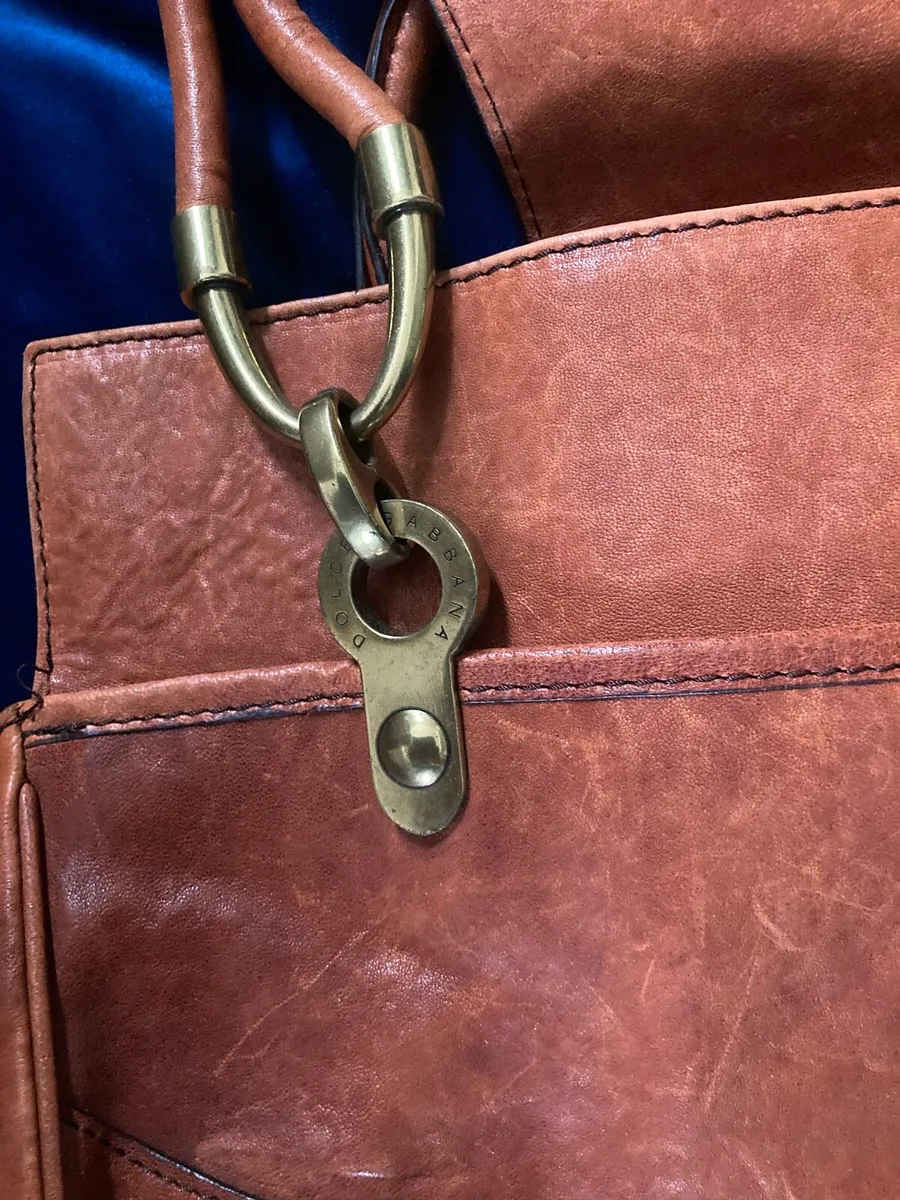 Vintage Leather Bag - Image 3