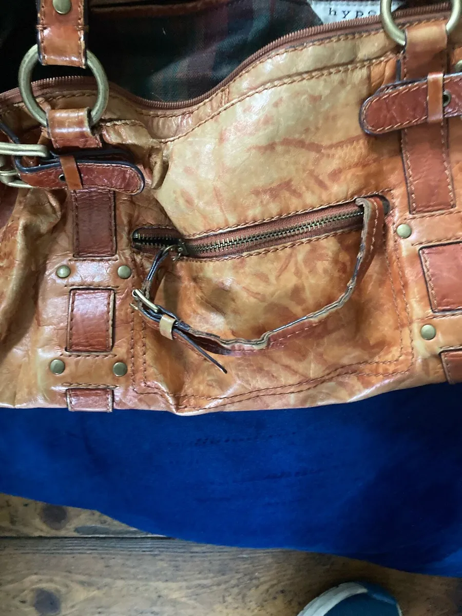 Vintage leather bag - Image 4