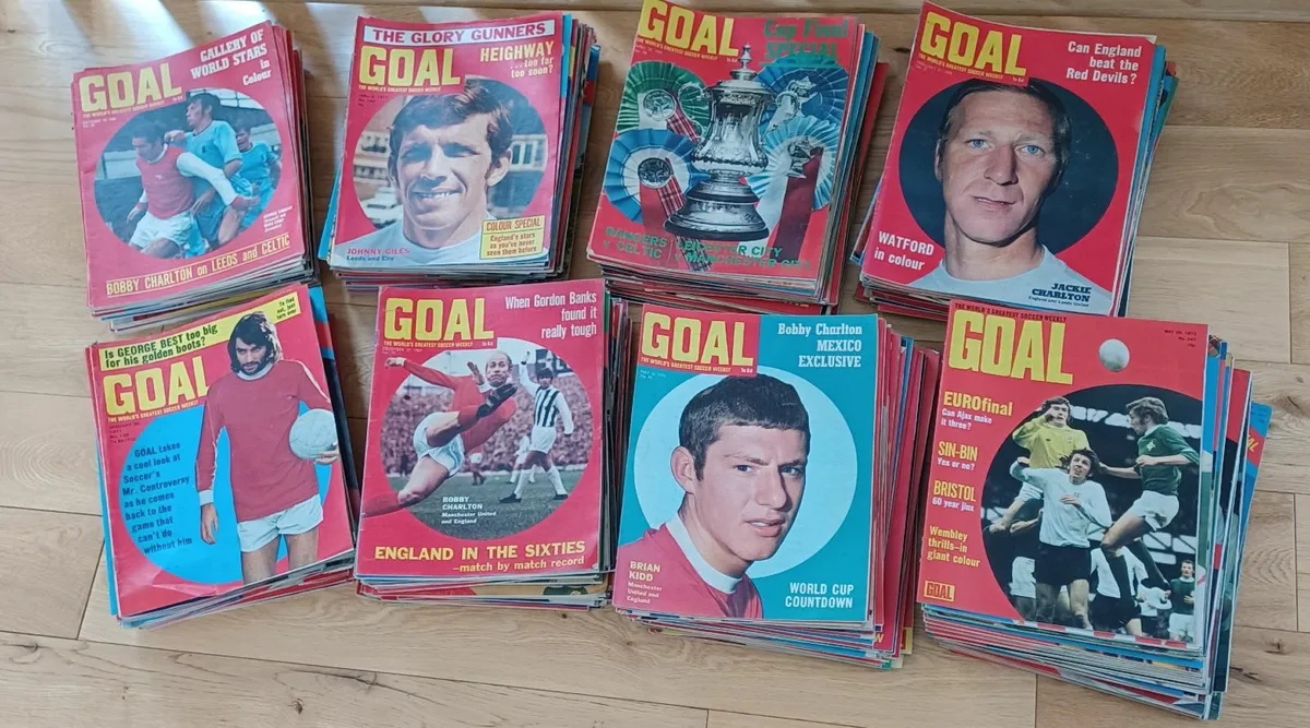 GOAL FOOTBALL MAGAZINES - Image 1
