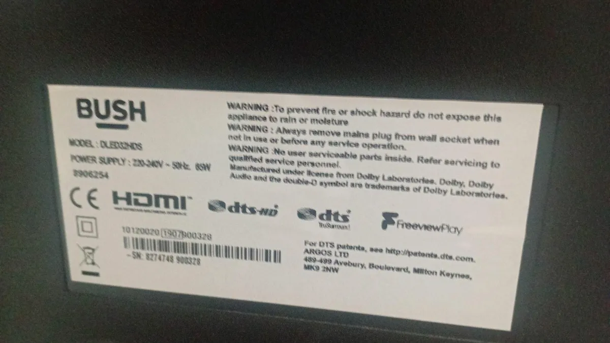 32inch TV Bush - Image 3