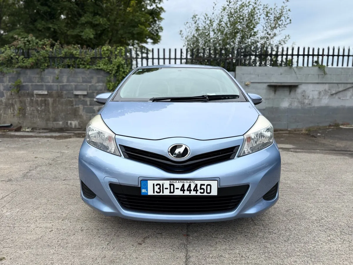 2013 TOYOTA VITZ. 64K KMs ONLY. AUTO 1.3L. NEW NCT - Image 2