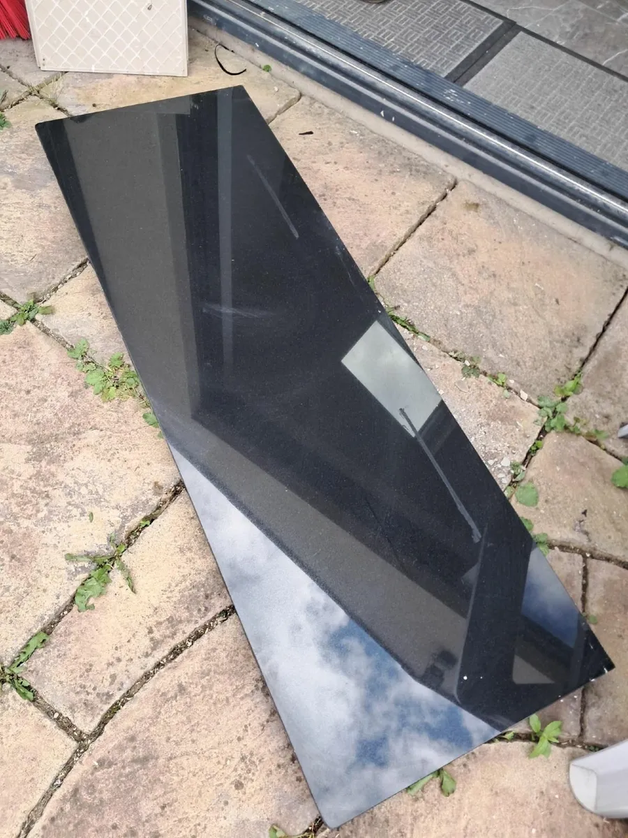 Black Fireplace Hearth - Image 2