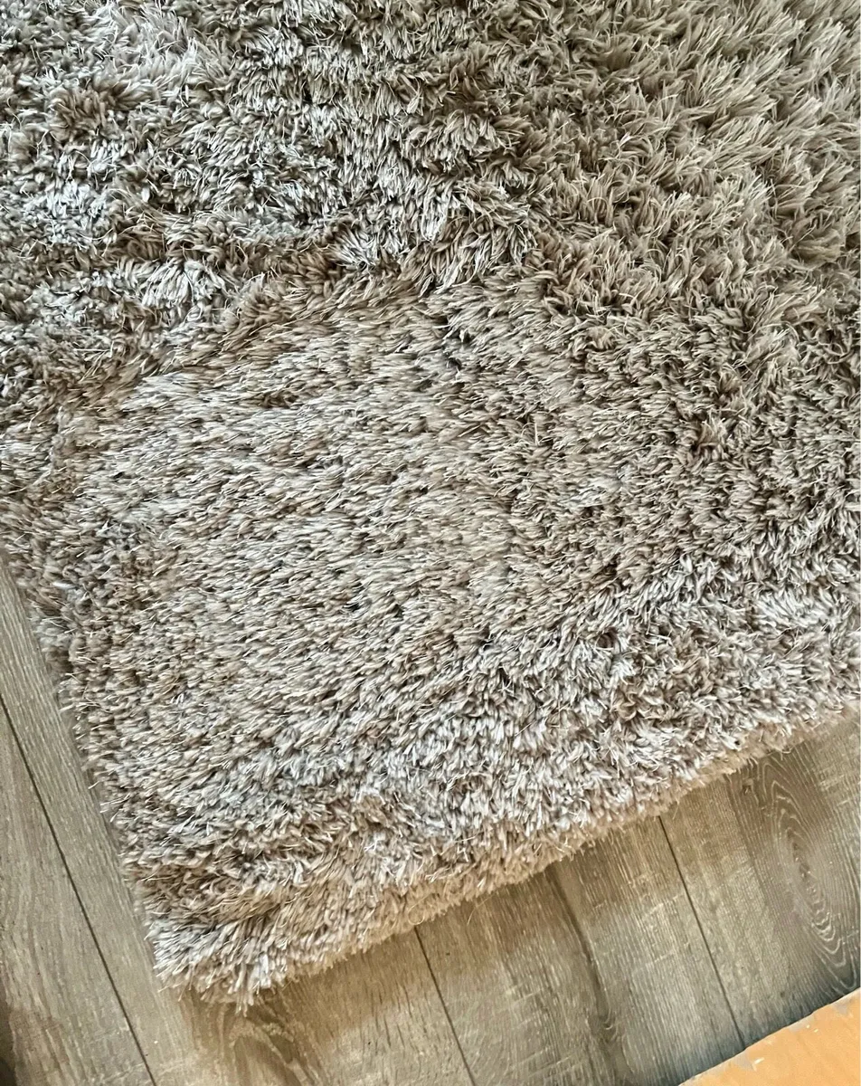 Light Grey Radiance Rug from Next - Image 4