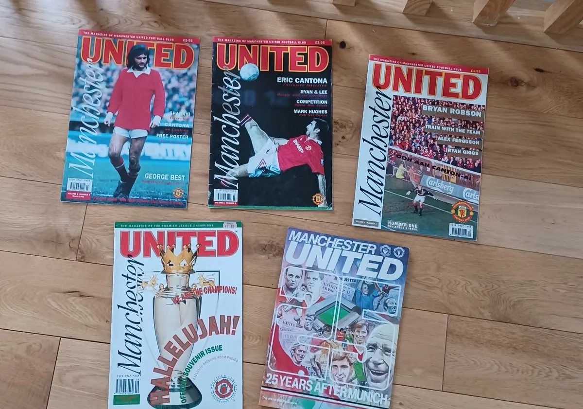 MANCHESTER UNITED MAGAZINES - Image 2