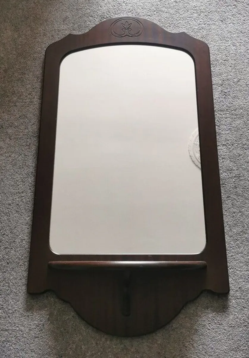 Mirror with Shelf - Image 1