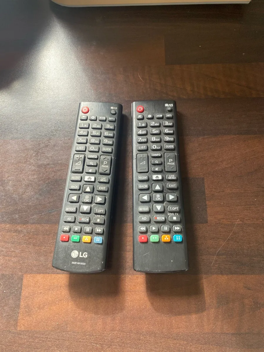 LG remote controls