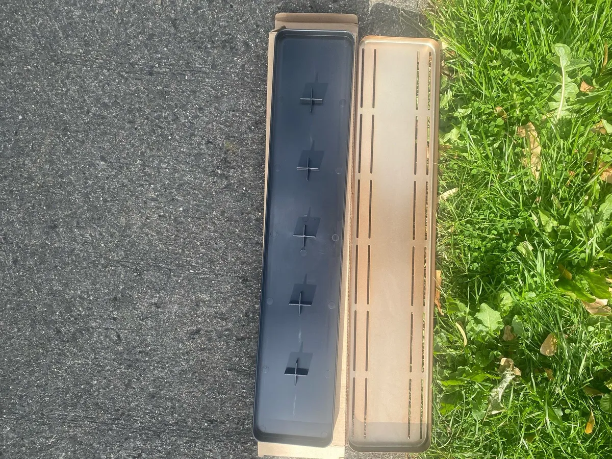 Job lot of 10 Stainless Steel Drip Trays. - Image 1