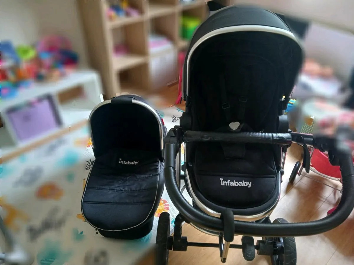 Infababy Bassinet and Buggy - Image 1