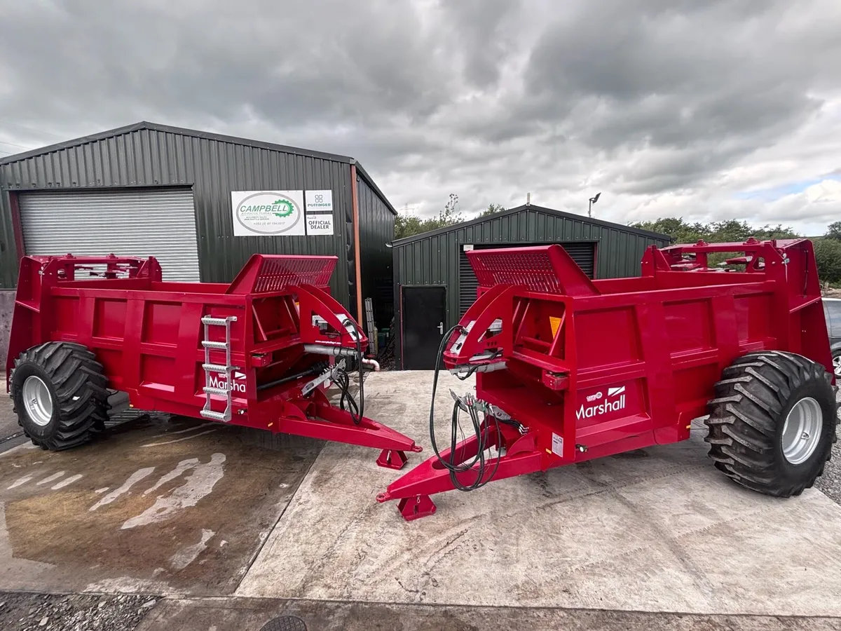 New Marshall Rear Discharge Dung Spreaders - Image 3