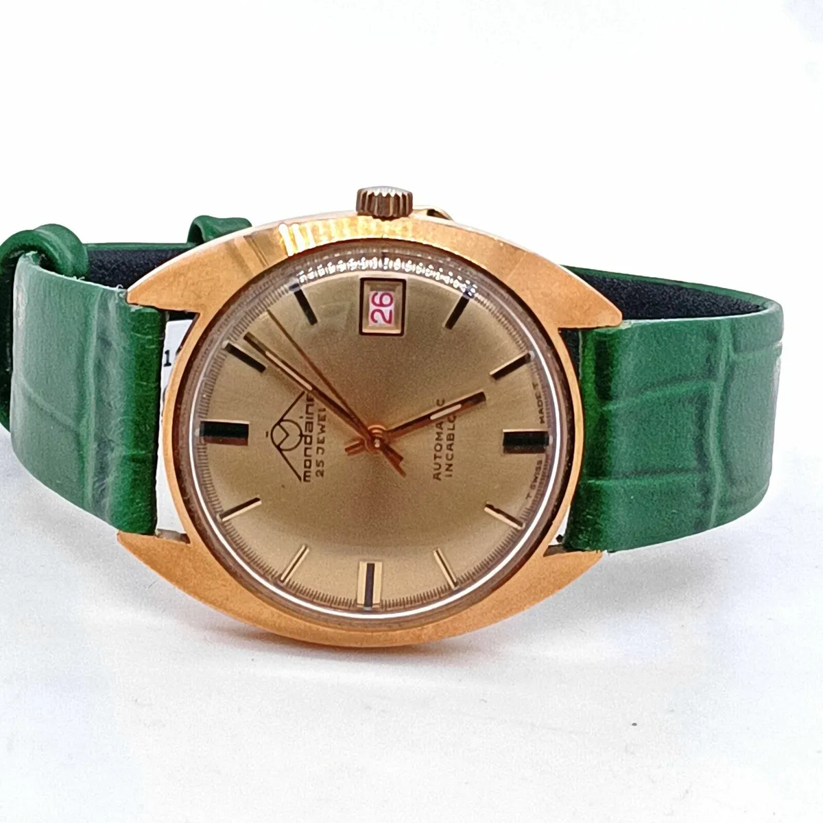Mondaine 25 Jewels Automatic Incabloc Watch - Image 2