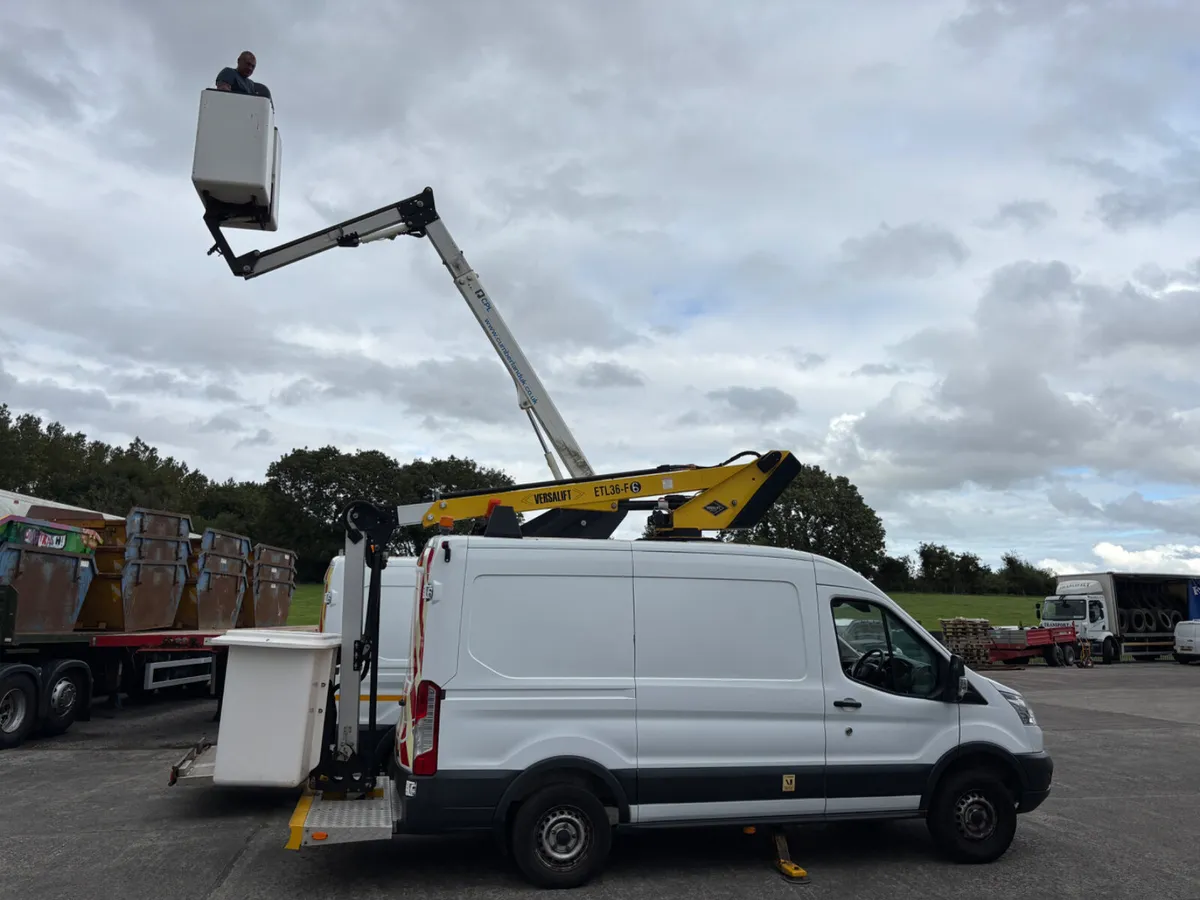 2016 transit 3.5 ton cherry pickers  low mileage - Image 1