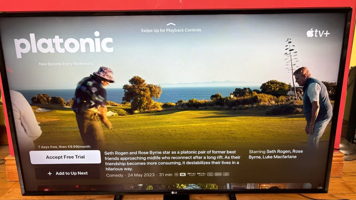 49” LG 4K UHD with 4K Apple TV - Image 1