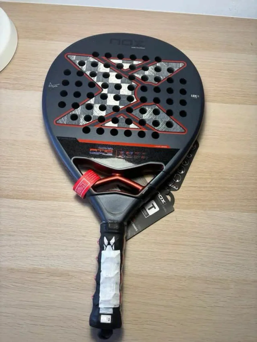 Nox AT10 Genius 18K Padel Racket Agustin Tapia - Image 1
