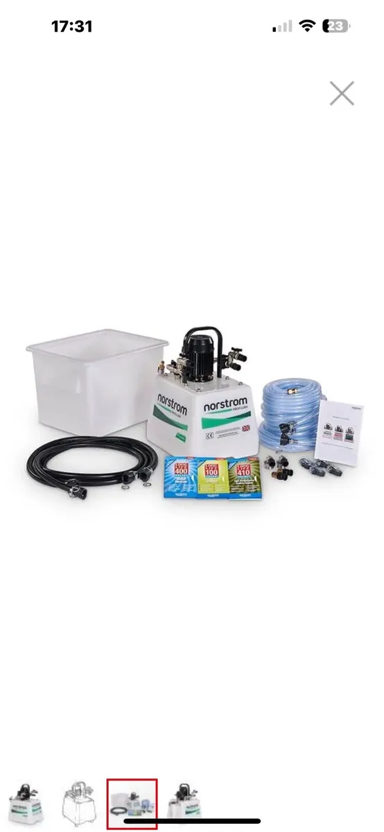 Nordstrom powerflush machine - Image 1