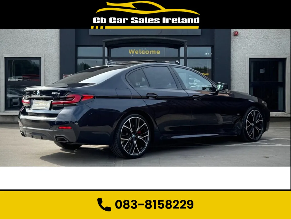 BMW 5-Series 2.0 520d MHT M Sport Saloon 4dr Diese - Image 3