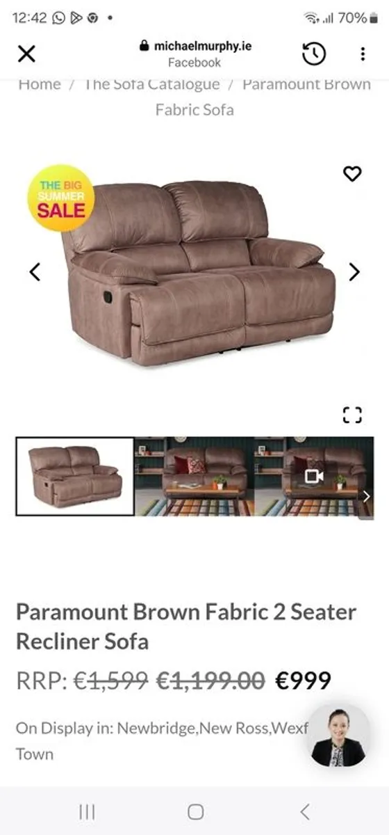 2 x Recliner Couch - Image 3