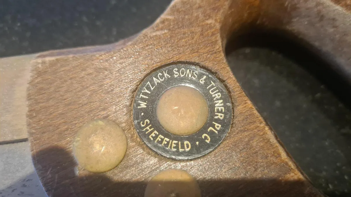 WTYZACK SONS & TURNER PLC SHEFFIELD saw - Image 2