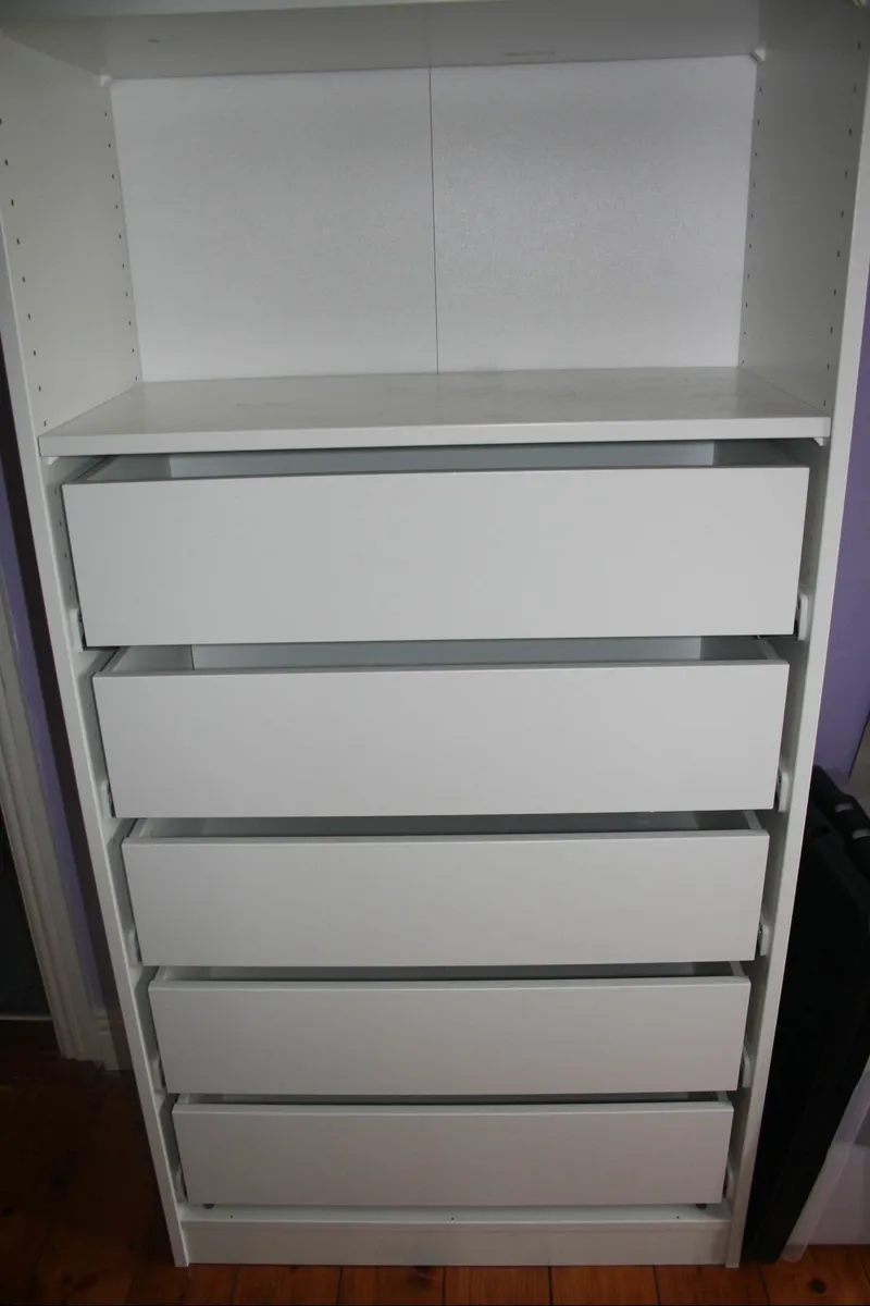 Unit with Shelves and Drawers - Image 2