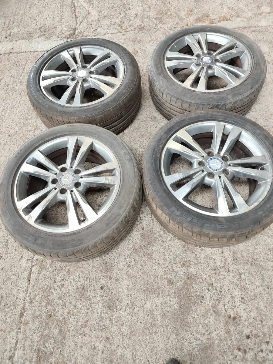 Alloys Mercedes Volkswagen Audi +tyres - Image 1