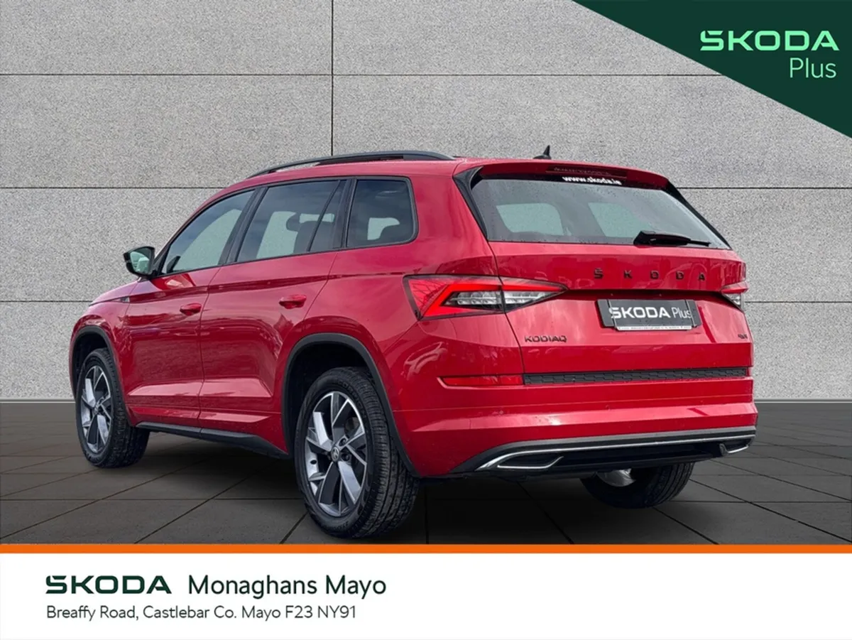 Skoda Kodiaq 7S SPORTLINE 4X4 2.0 TDI 200BHP DSG 5 - Image 3