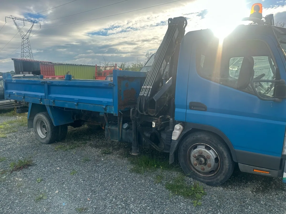 Mitsubishi canter recovery// tipper crane - Image 3