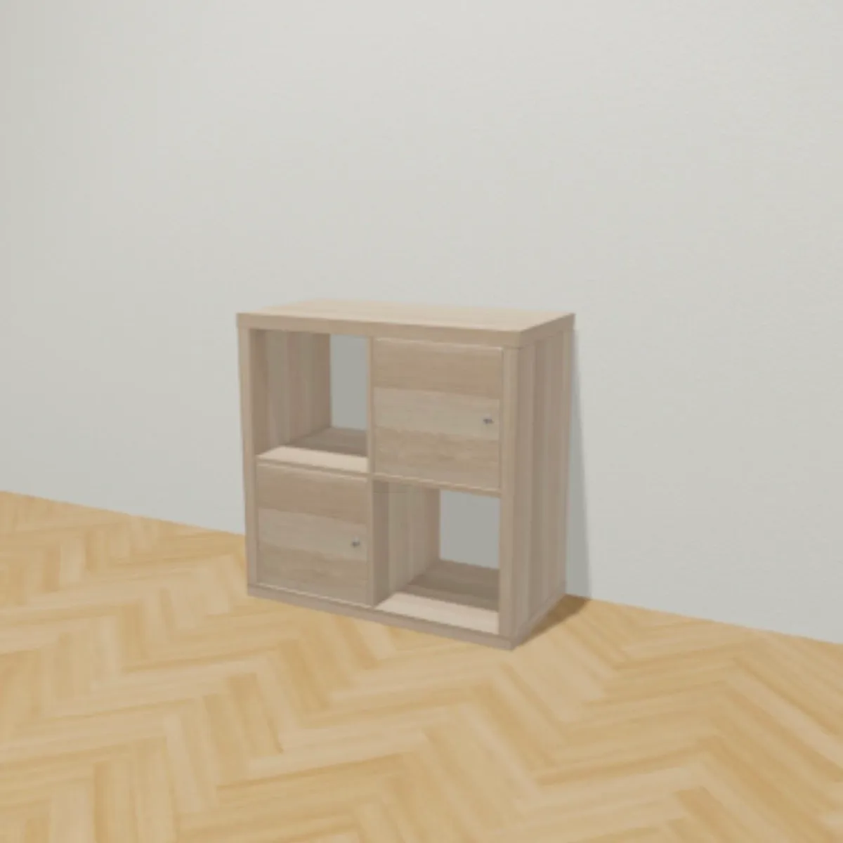 IKEA Kallax 2x2 Shelf With or Without Doors - Image 4