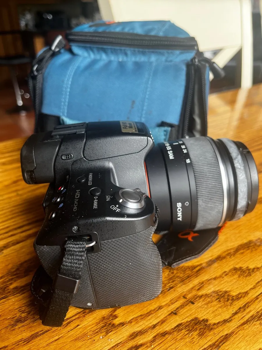 Sony Camera and zoom Lense - Image 1