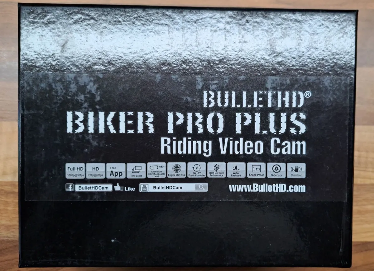 Bullet HD Bike Pro Plus Motorcycle video/dash cam - Image 4