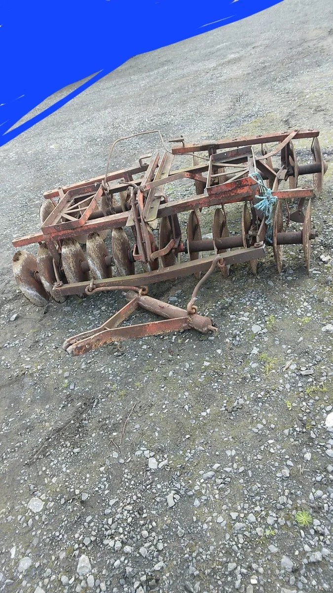 Plough and disc harrow - Image 1