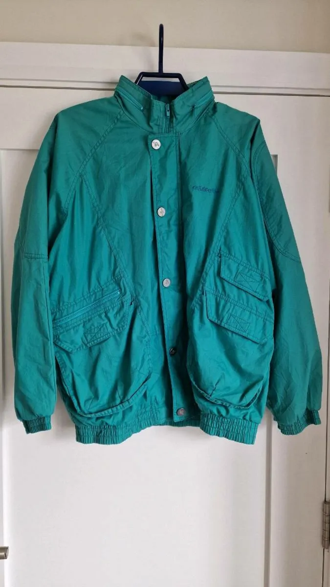 Vintage Adidas Padded Bomber Jacket - Image 1
