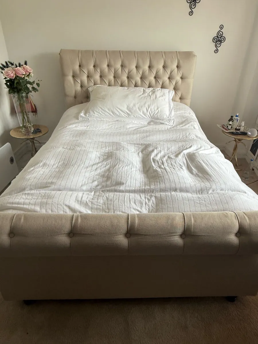 Bed + Mattress - Image 1