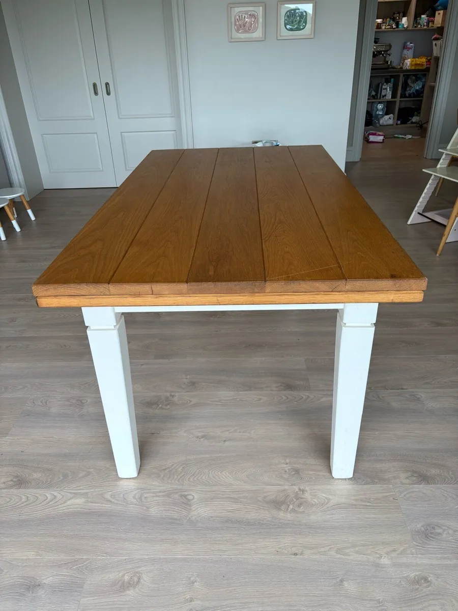 Oak Dining Table - Image 1