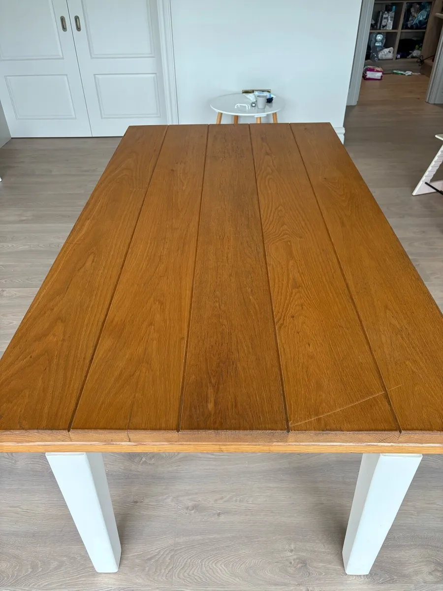 Oak Dining Table - Image 3