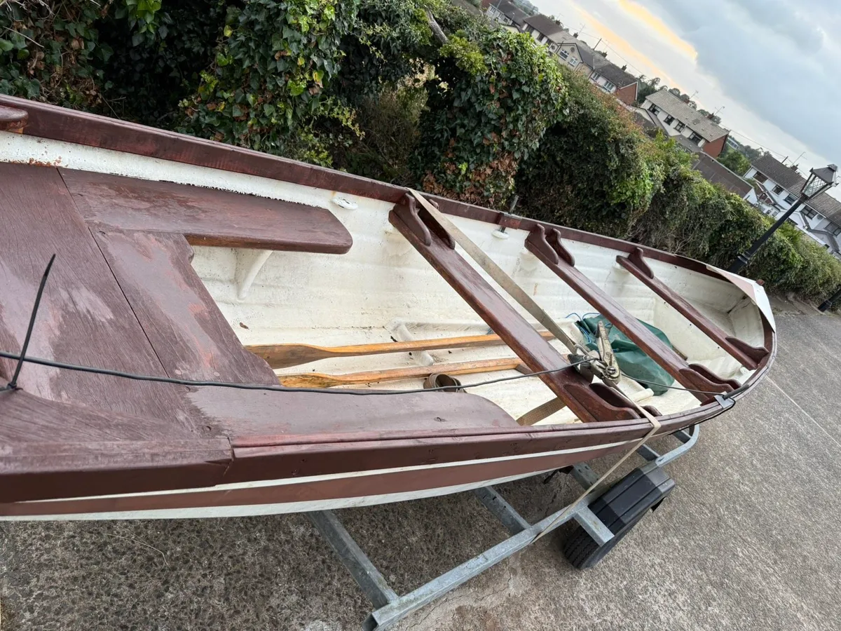19ft sheelin boat and trailer - Image 3